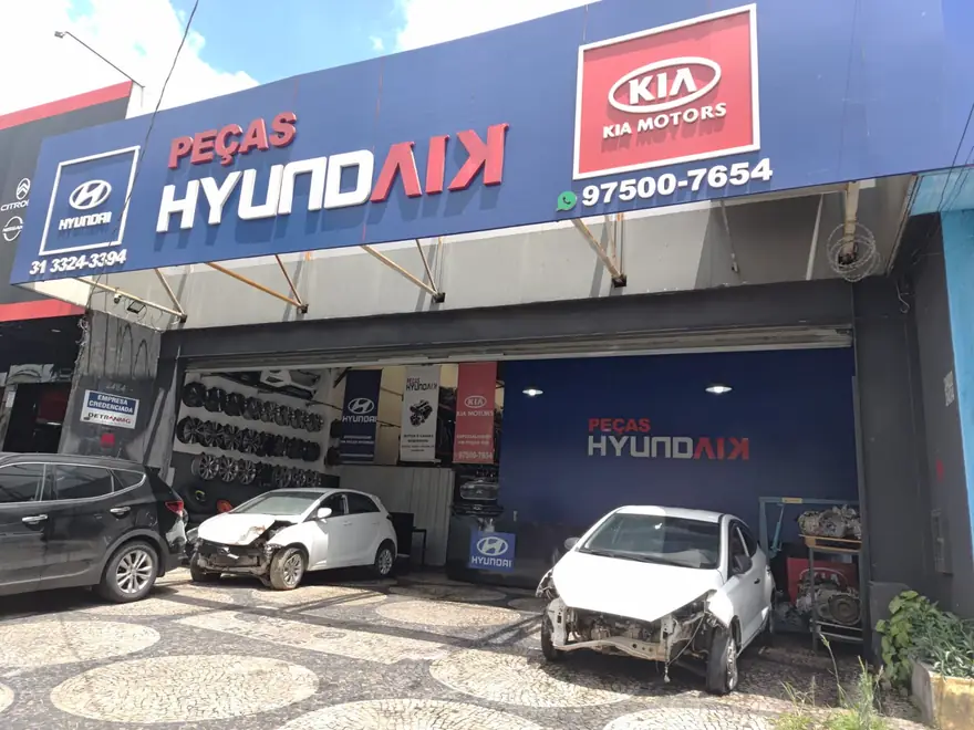 Loja Peças Hyundai e Kia na Av. Pedro II, 2434, Belo Horizonte
